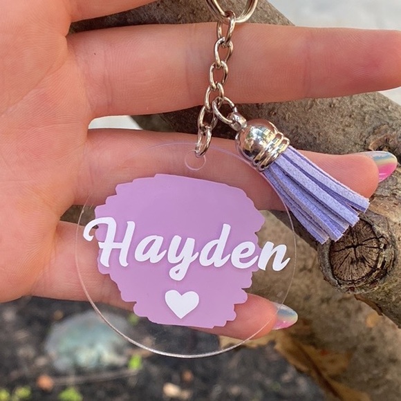 Personalized Name Acrylic Keychain - Picture 6 of 13